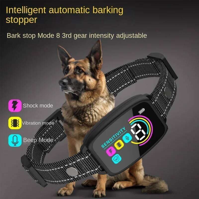 Auto Anti-Bark Collar  -  Waterproof Smart Vibration - image 1