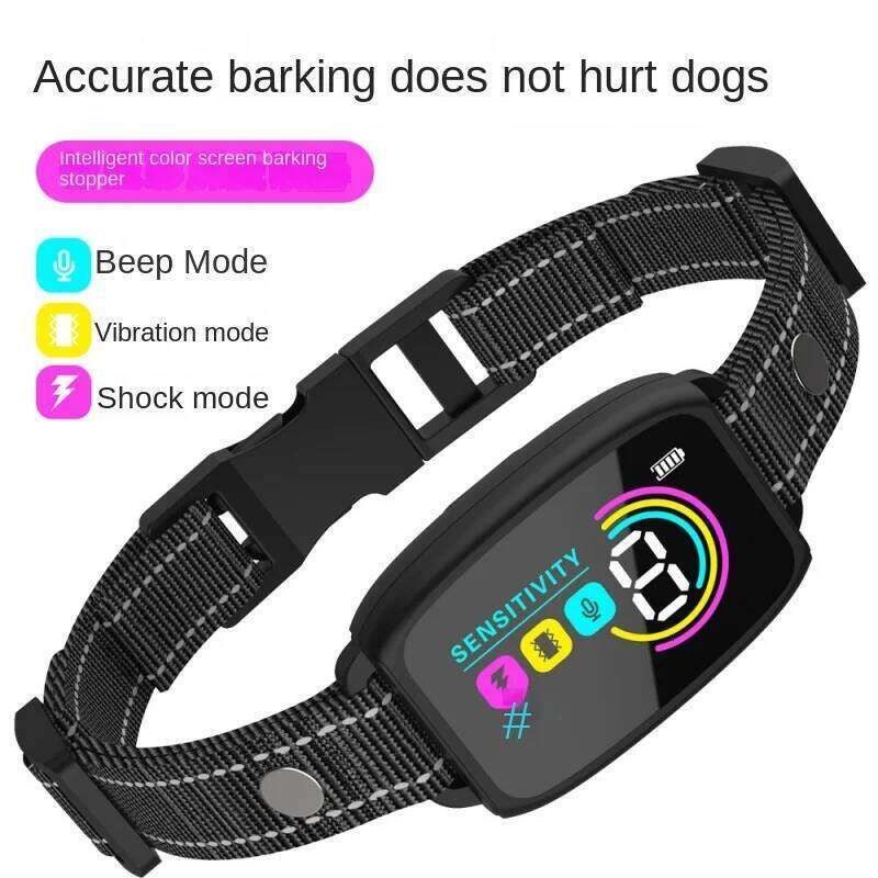 Auto Anti-Bark Collar  -  Waterproof Smart Vibration - image 2