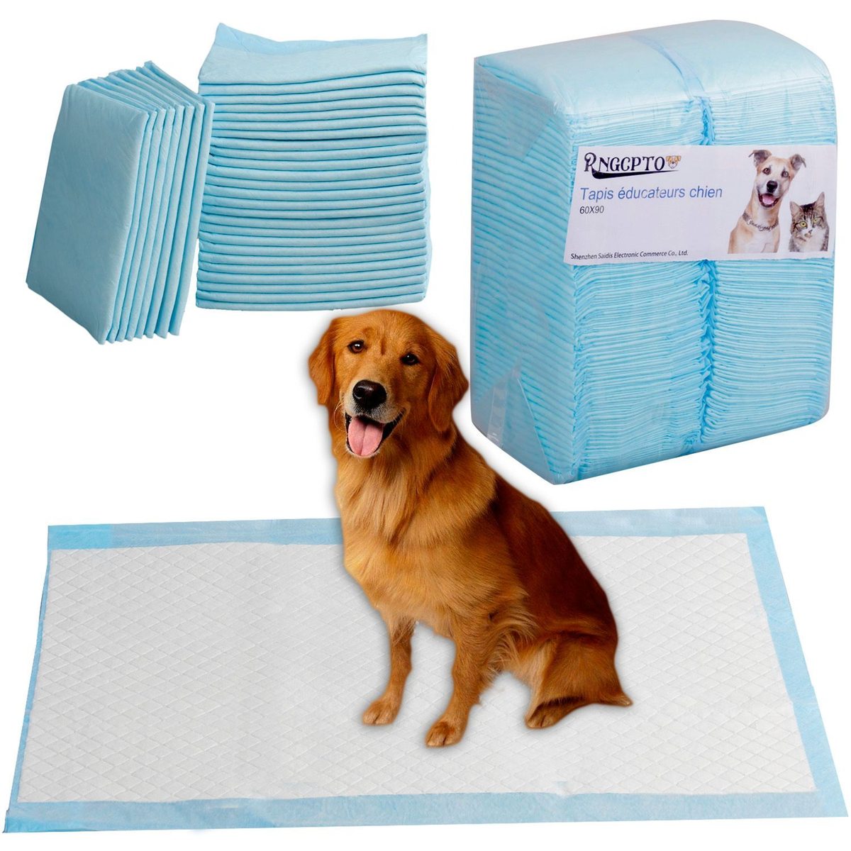 Disposable Dog Pee Pads  -  Super Absorbent Cage Mat - image 1