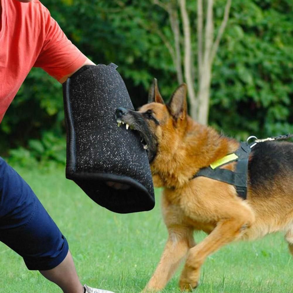 Eco Jute Dog Bite Pillow Tug Stick  -  Interactive Training - image 4