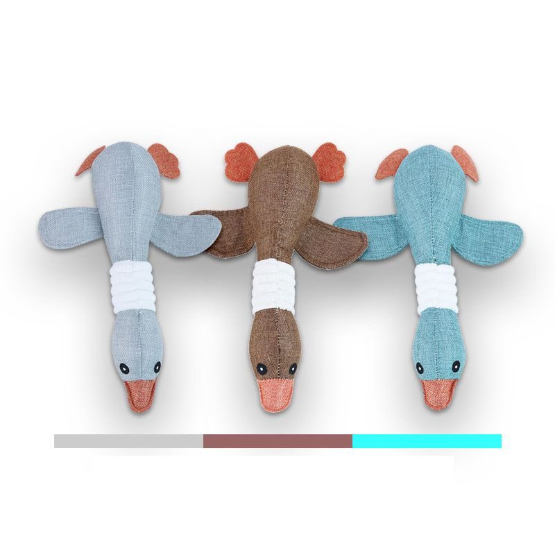 Indestructible Squeaky Chew Toy  -  Durable Geese for Aggressive Chewers - image 2