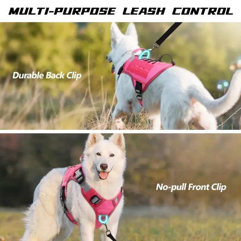Tactical No-Pull Dog Harness with Handle - image 3