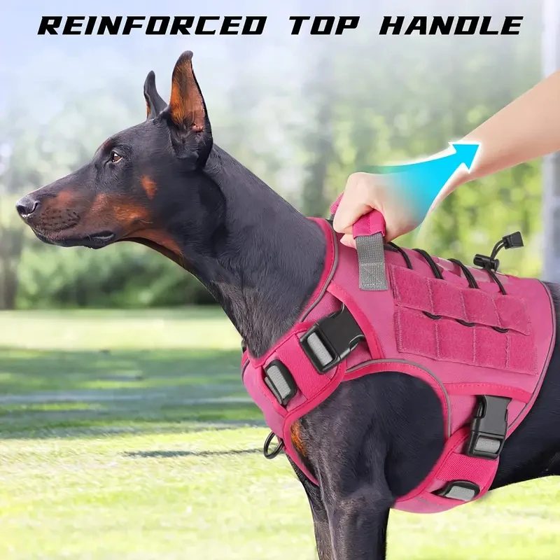 Tactical No-Pull Dog Harness with Handle - image 5