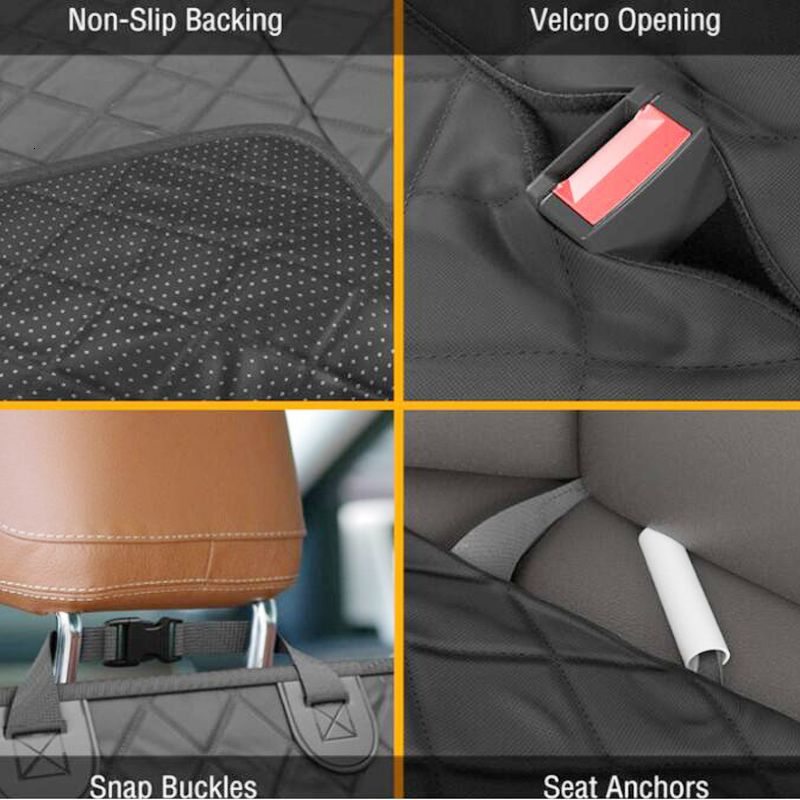 Waterproof Dog Car Seat Hammock Cover - image 5